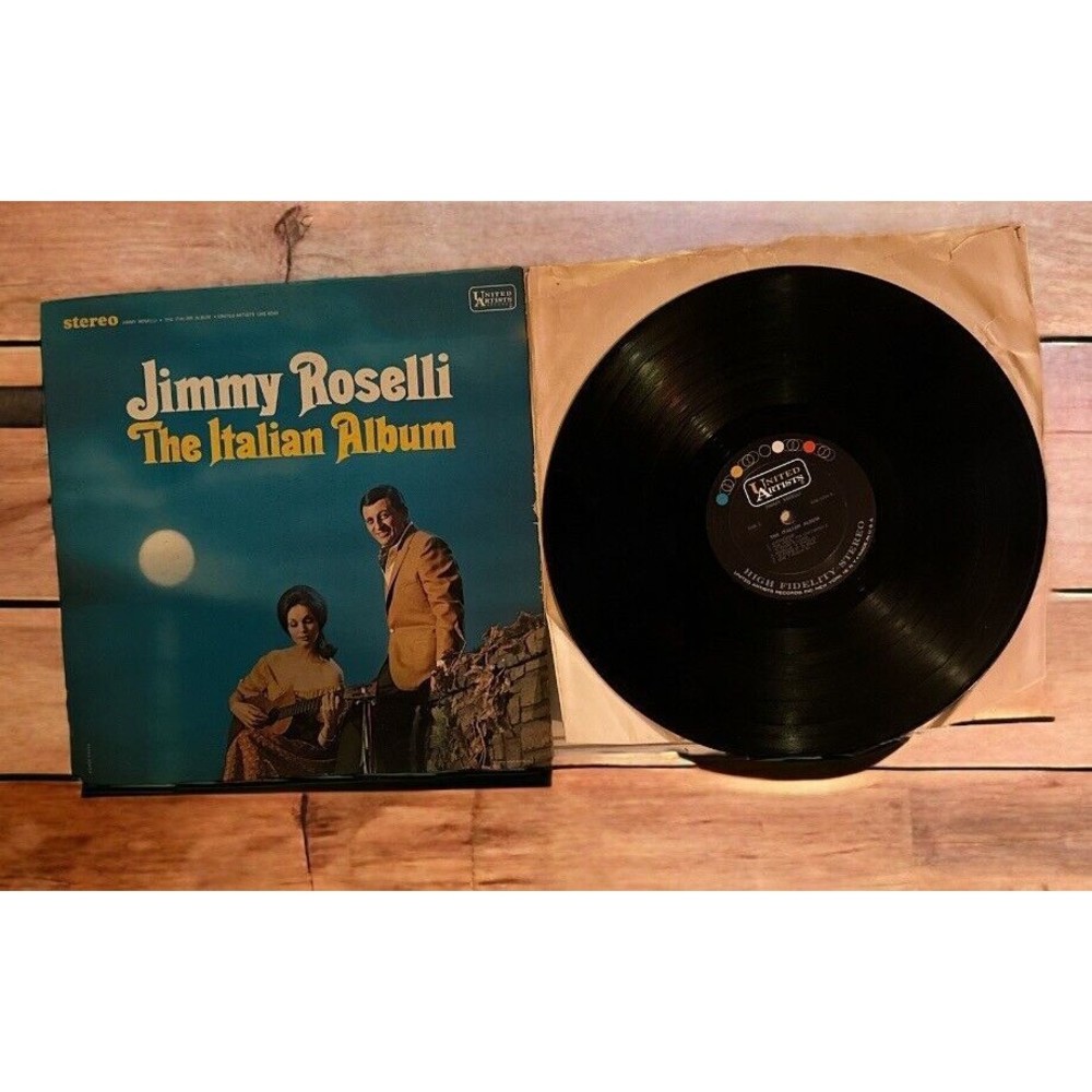 LP Jimmy Roselli 'The Italian Album' UAS6544 1966 stereo